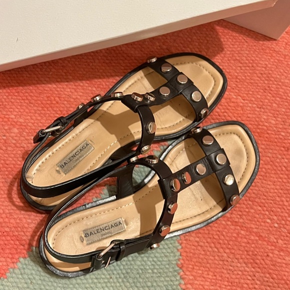 Balenciaga Studded Sandals - Picture 2 of 5